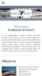 Mobile Screenshot of lambournaviation.com
